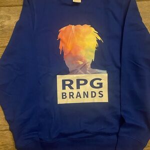 Blue Men's graphic sweatshirt